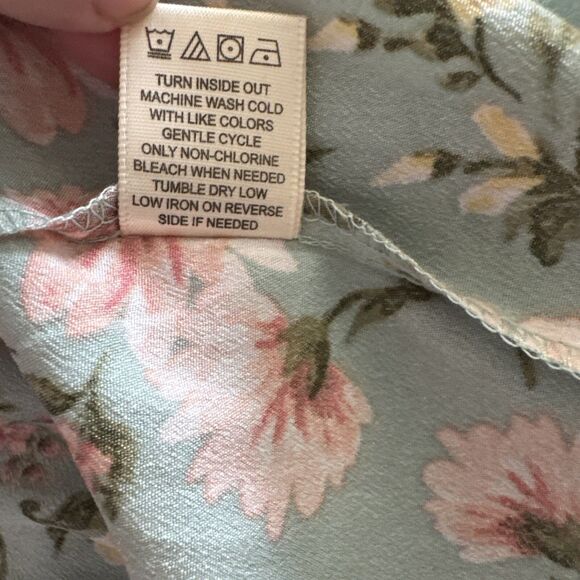 Womens Small Floral Milkmaid Dress Cottagecore Boho Coquette Soft Girl Style - Picture 13 of 16